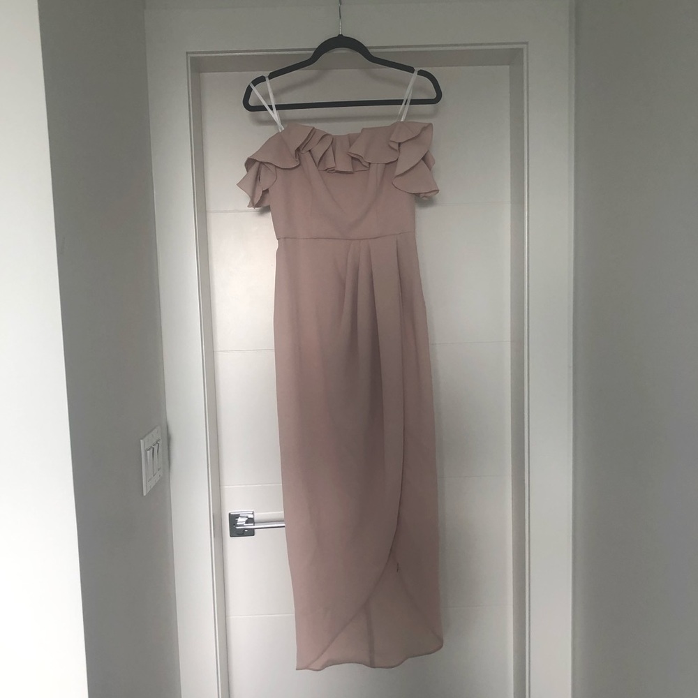 Blush Formal Asymmetrical Dress